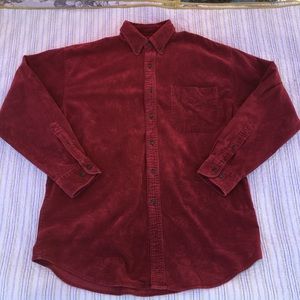 Points West Medium Burgundy Long Sleeve